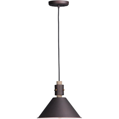Maxim Lighting 10089OIWWD Tucson 1 Light 11 inch Oil Rubbed Bronze/Weathered Wood Single Pendant Ceiling Light