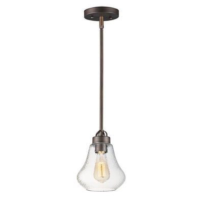 Maxim Lighting 10091HMOI Dianne 1 Light 7.5 inch Bronze Pendant Ceiling Light