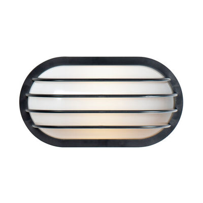 Maxim Lighting 10110FTBK Bulwark 1 Light 6 inch Black Outdoor Wall Mount Light