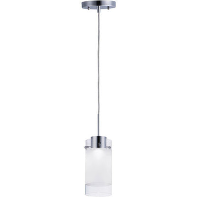Maxim Lighting 10192CLFTPC Scope LED 5 inch Polished Chrome Single Pendant Ceiling Light