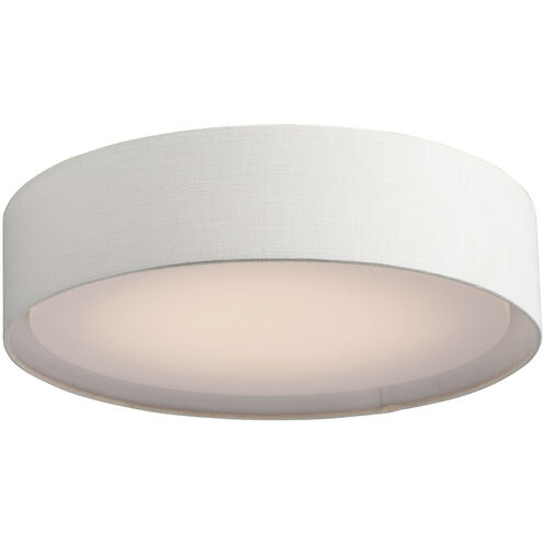 Maxim Lighting 10222OM Prime LED 20 inch Flush Mount Ceiling Light Oatmeal Linen