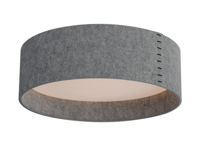 Maxim Lighting 10227GY Prime LED 25 inch Flush Mount Ceiling Light Gray