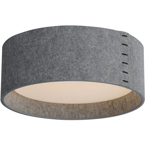 Maxim Lighting 10230GY Prime LED 16 inch Flush Mount Ceiling Light Gray