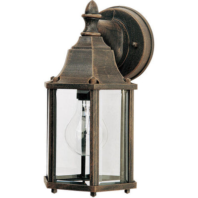 Maxim Lighting 1026RP Builder Cast 1 Light 10 inch Rust Patina Outdoor Wall Mount Light