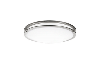 HY-DR12-16W-5CCT-EM - 12 Inch Double Ring LED Surface Mount 16W 5CCT Emergency Battery ETL
