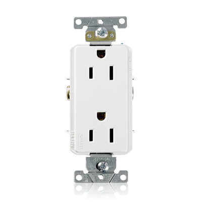 Leviton 16242-W 15 A 125 VAC Switches & Receptacle White
