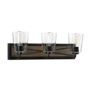 Progress 27358 P300231-020 Briarwood 3-Light Bathroom Vanity Light with Clear Glass Shade