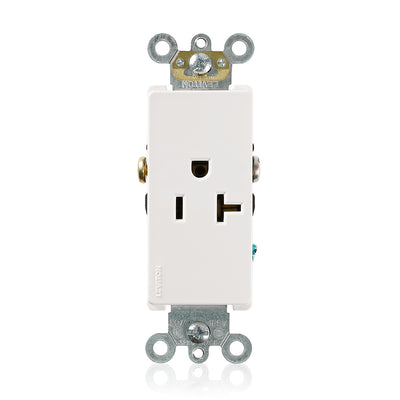 Leviton 16341-W 20 A 125 VAC Switches & Receptacle White