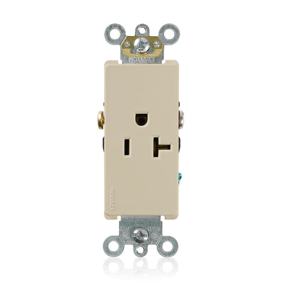 Leviton 16351-I 20 A 125 VAC Switches & Receptacle Ivory