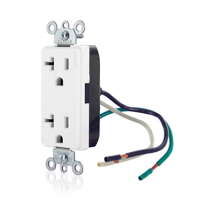 Leviton 16352-CW 20 A 125 VAC Switches & Receptacle White