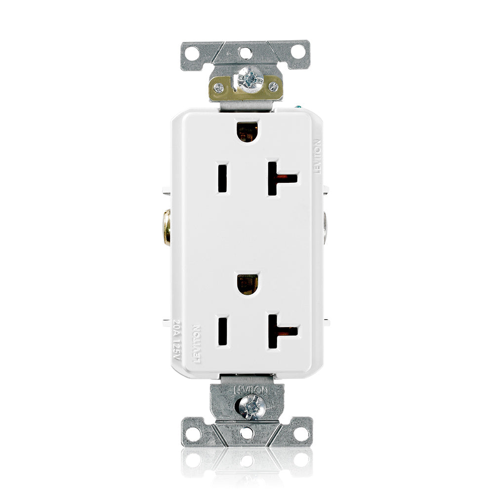Leviton 16352-W 20 A 125 VAC Switches & Receptacle White