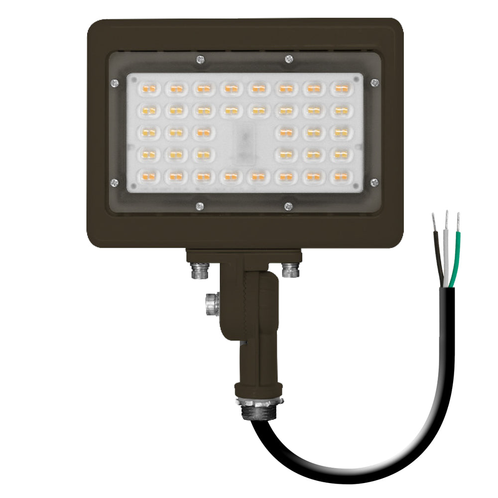 Envision LED-ARL-15W-30K-BZ-TR Mini Flood: M-Line Trunnion, Bronze
