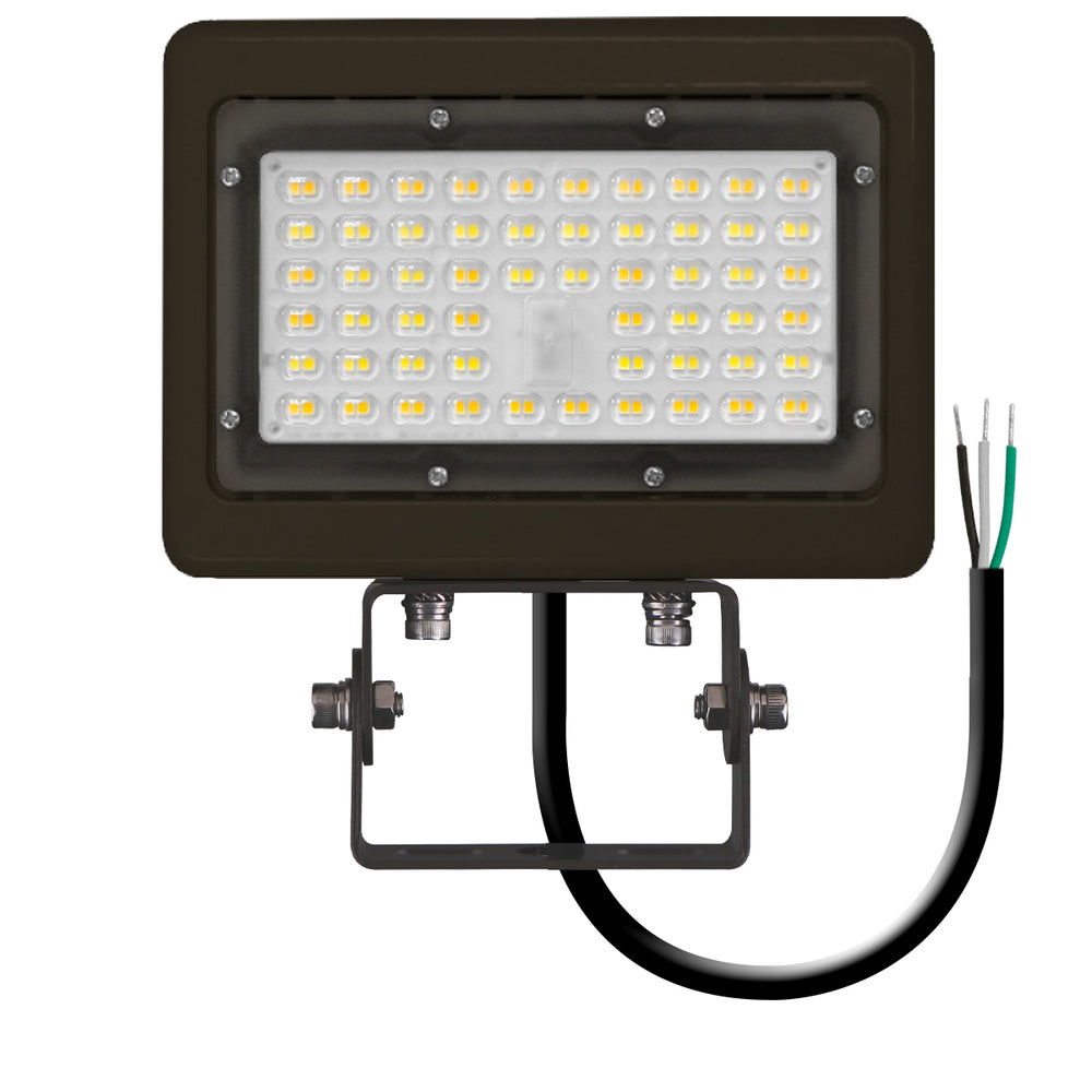 Envision LED-ARL-50W-30K-BZ-TR Mini Flood: M-Line Trunnion, Bronze