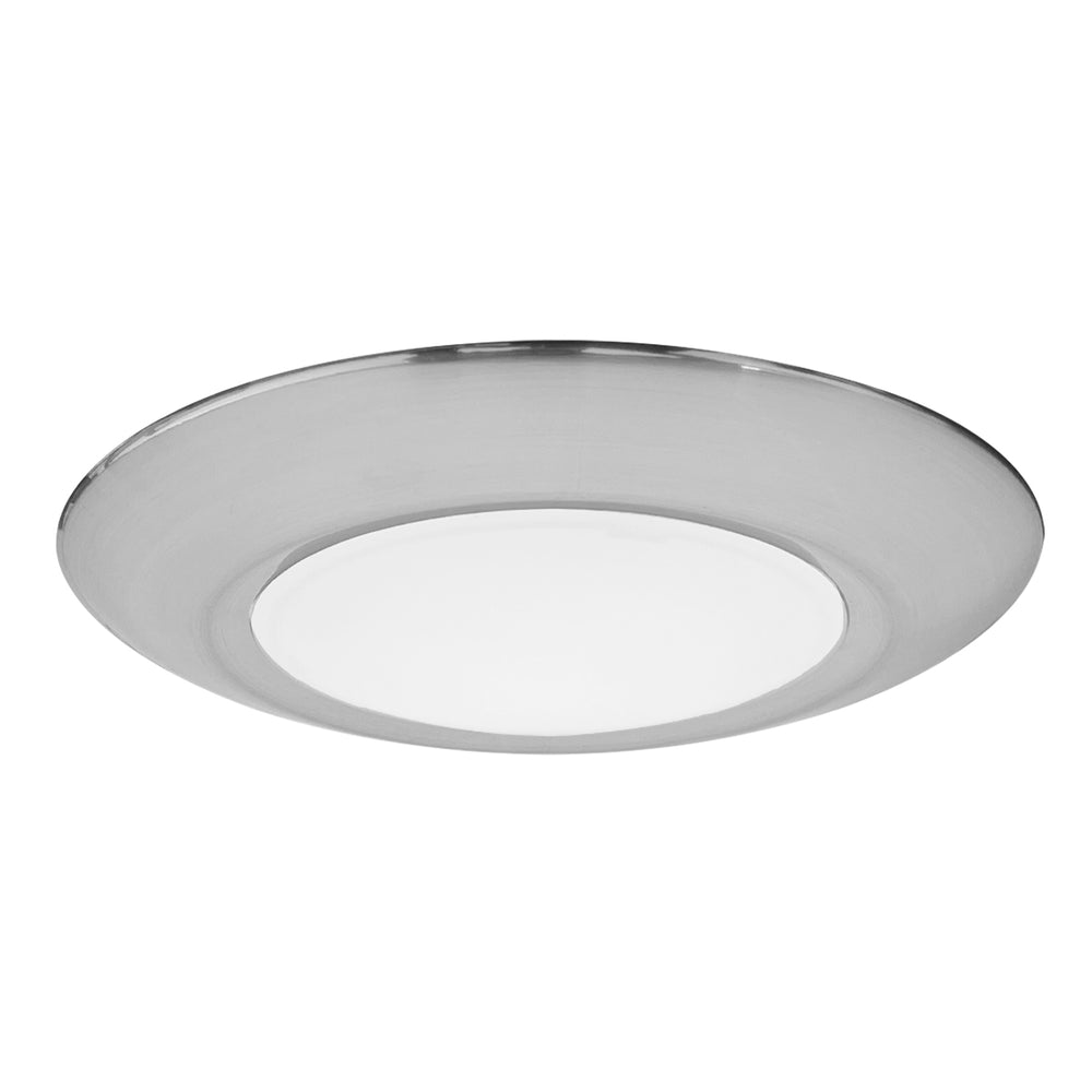 Envision LED-CDSK-4-10W-TRI-BN 4" Disk Lite: Cusp-Line, Brushed Nickel