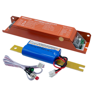 Envision LED-EMB-8W-LV-INT Emergency Backup: 36-56V DC for External Drivers w/ internal housing space (Wall Packs, Canopy, etc.)