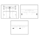 Envision LED-PNL-SM-1X2-22W-5CCT 1x2 Surface Mount LED Panel: Slim-Line, White