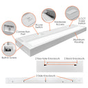 Envision LED-UC-42I-18W-5CCT-WH 42" Undercabinet Bar, White