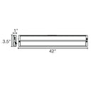 Envision LED-UC-42I-18W-5CCT-WH 42" Undercabinet Bar, White