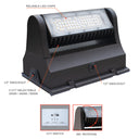 Envision LED-WPROT2-25WS-TRI-BZ Wall Pack: R-Line One Module, Bronze