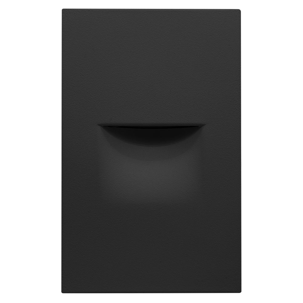 Envision LED-STEP-ARC-3W-5CCT-VT-BLK Step Light - Vertical: ARCY-Line, Black