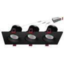Envision LED-SQM3-4-45W-5CCT-BLK 4" Multiple: Triple Head, Black