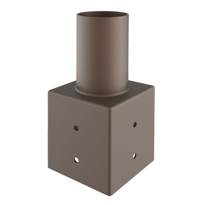 Envision TN-SQ-3 Tenon: Square 3" Pole Reducer to 2.36", Bronze