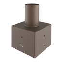 Envision TN-SQ-4 Tenon: Square 4" Pole Reducer to 2.36", Bronze