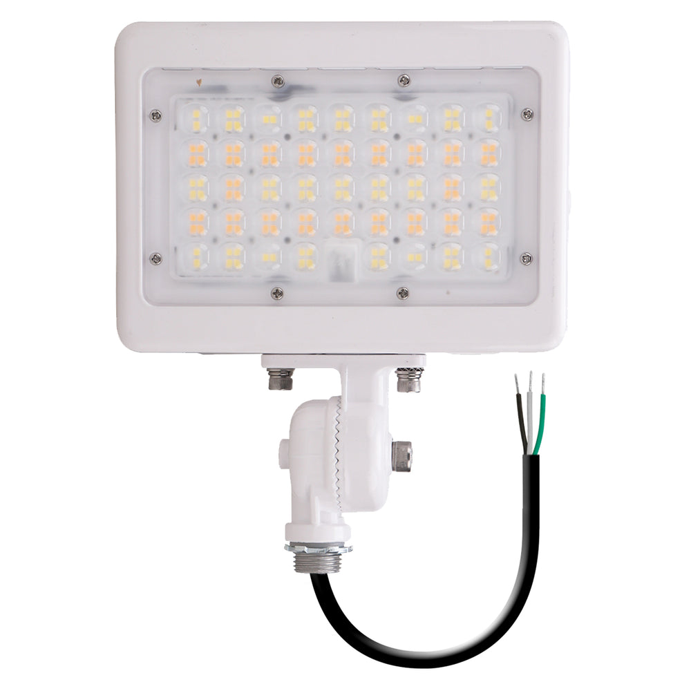 Envision LED-ARL-2P30-TRI-WH-KN-PC Mini Flood: M-Line 1/2" Knuckle, 30/15w, White