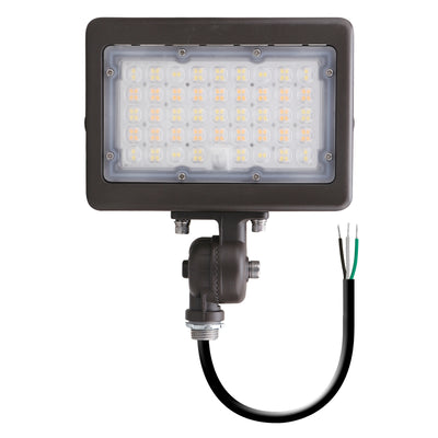Envision LED-ARL-2P50-TRI-BZ-KN-PC Mini Flood: M-Line 1/2" Knuckle, 50/35w, Bronze