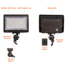 Envision LED-ARL-3P80-TRI-BZ-KN-PC Mini Flood: M-Line 1/2" Knuckle, 80/70/60w, Bronze