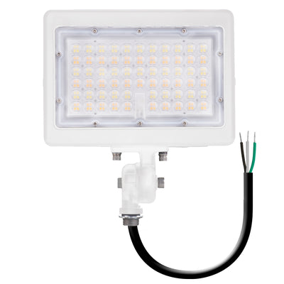 Envision LED-ARL-3P80-TRI-WH-KN-PC Mini Flood: M-Line 1/2" Knuckle, 80/70/60w, White