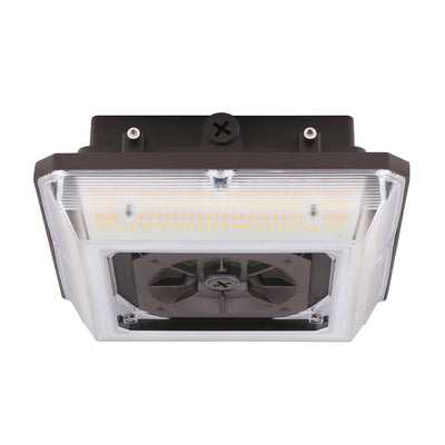Envision LED-SQUC-3P90-TRI-BZ Square Canopy: ARCY-Line, 90/80/70W, Bronze