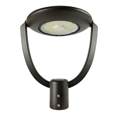 Envision LED-PST-3P150-TRI-BZ-UNV Post Top Flood: Bolt-Line, 150/125/100, Bronze