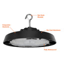 Envision LED-RHB3C-3P150-CTRI-BL-10-HV RHB3 Highbay: C-Line, 150/100/60w, Black