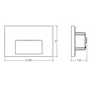 Envision LED-STEP-ARC-3W-5CCT-HZ-WH Step Light - Horitzontal: ARCY-Line, White