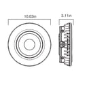 Envision LED-RCP-5P55W-TRI-BZ Round Canopy: Slim-Line, 55/47/38.5/30/22W, Bronze