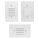 Envision LED-STEP-AGL-2W-40K-120-WH Step Light: 3 Interchangeable Faces: (Horizontal/Vertical)/ Flat Frost: Lux-Line, White