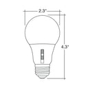 Envision LED-A19-9W-5CCT A19 60W Equivalent, Frosted