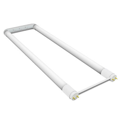 Envision LED-T8U-DF-GL-22X6-15W-CTRI T8 6" U-Shaped 22X6 Glass + PC Coating TRIPLE FIT Ballast, or AC Direct Single/Double (FROSTED LENS)