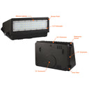Envision LED-WPFC-5P80-TRI-BZ-HV-PC Wall Pack: FC-Line, 80/64/48/32/16W, Bronze