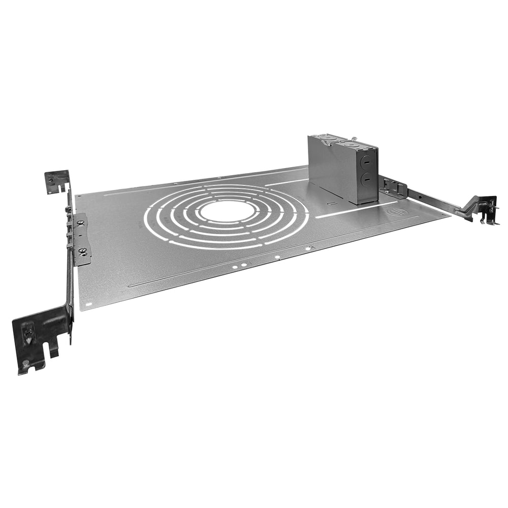 Envision CUNV-NC-RI-J-JBX New Construction Plate: 4" 6" 8" 10" CADM or CMD Round w/ J-Box