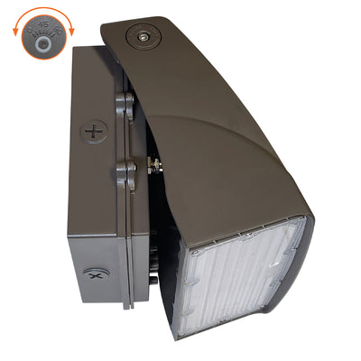 Envision LED-WPFC-ADJ-3P50W-TRI-BZ Wall Pack: AFC-Line, 50/40/30W, Bronze