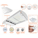Envision LED-ARL3-OPT-5P300-TRI-WH-HV Area Light: OPTIC-Line (EZ-Optic Swap), 300/270/240/210/180w, White