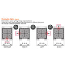 Envision LED-ARL3-OPT-5P300-TRI-WH-HV Area Light: OPTIC-Line (EZ-Optic Swap), 300/270/240/210/180w, White