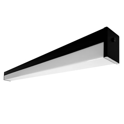 Envision LED-ELIN-4FT-3P50-5CCT-BL 4' C-Line: Suspended Down Linear, 50/40/30w, Black