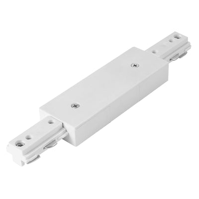 Envision TS3-SM-SC-WH Straight Connector: connect two track sectionswith a center feed option, White