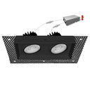 Envision LED-SQM2-TML-4-30W-5CCT-BLK-20 4" Multiple Trimless: Double Head, Black