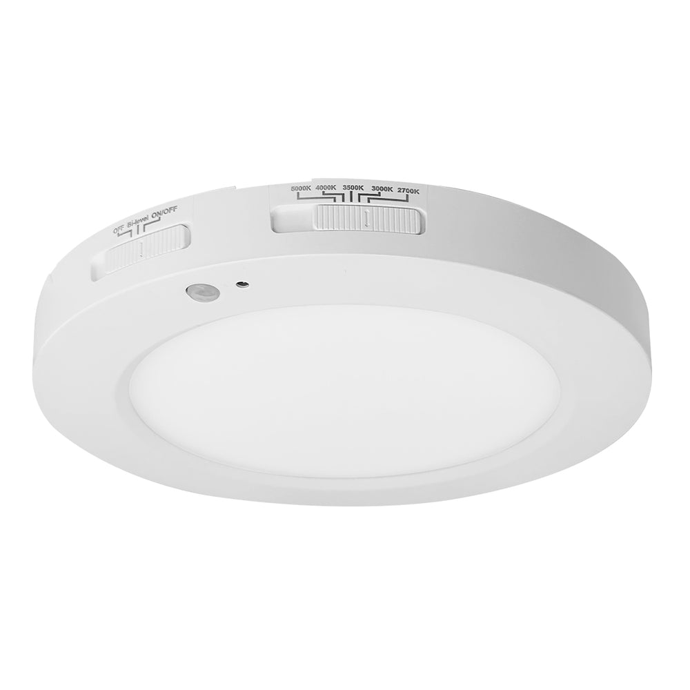 Envision LED-SLDSKR-7-13W-5CCT-WH-BMS 7" Surface Mount Round: Slim-Line, White