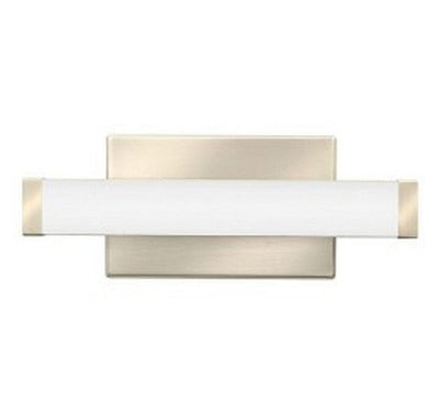 Lithonia Lighting FMVCSL Contemporary Square 12" Brushed Nickel LED Vanity 120-277V