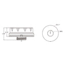 Envision TWC-DL Daylight Only: Twist-C 3-Pin, <1W, White